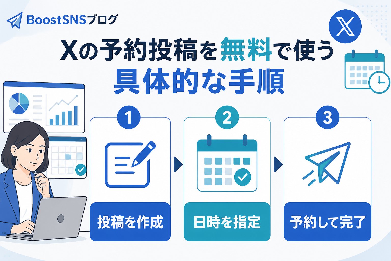 SNS自動化 Xの予約投稿を無料で使う具体的な手順