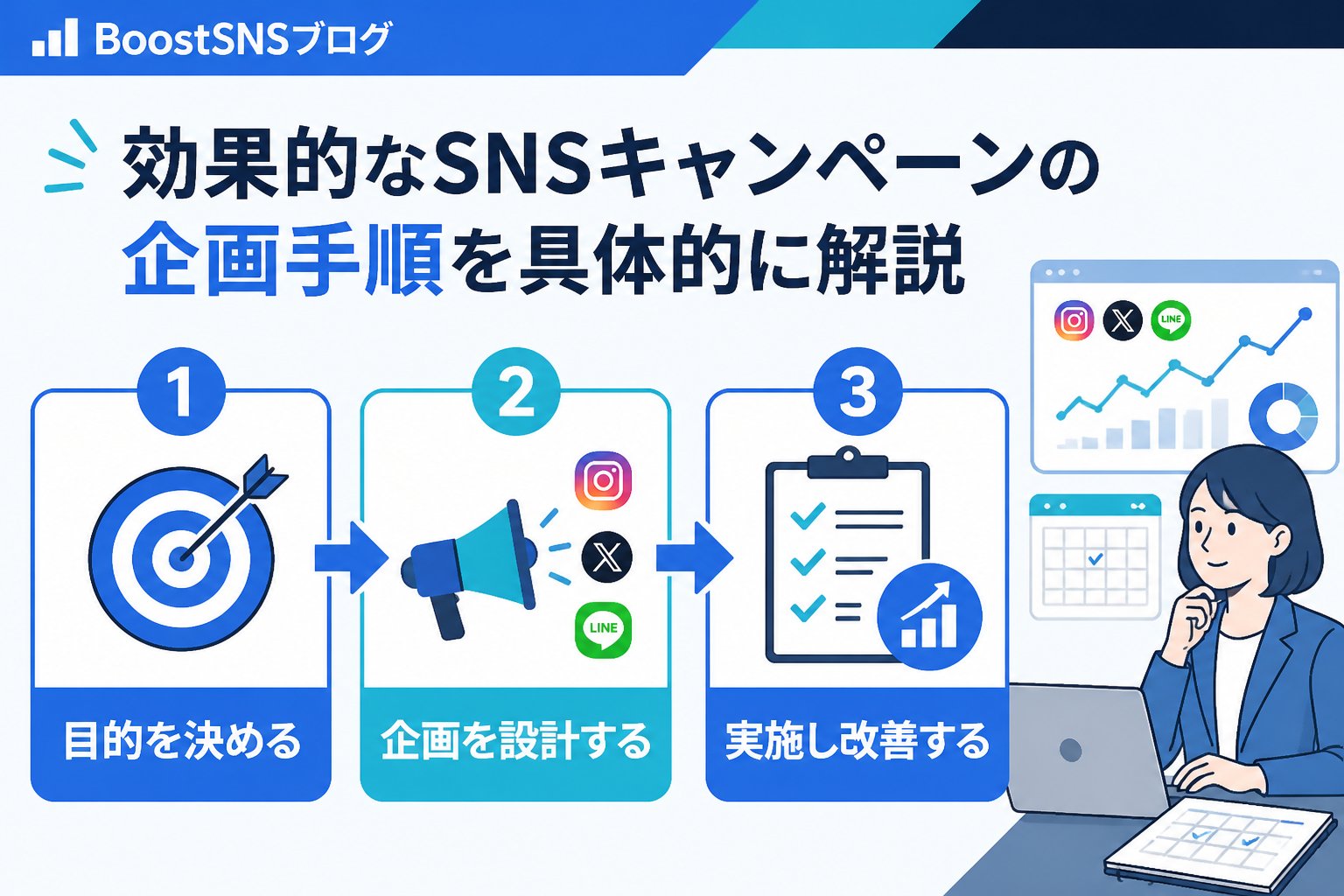 SNSマーケティング 効果的なSNSキャンペーンの企画手順を具体的に解説