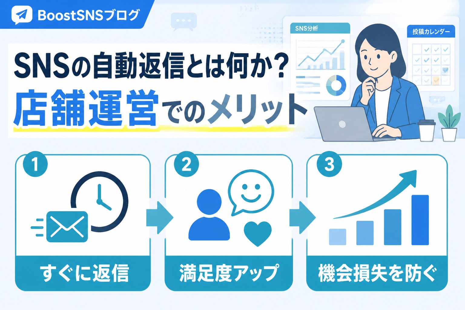 SNS自動化 SNSの自動返信とは何か？店舗運営でのメリット