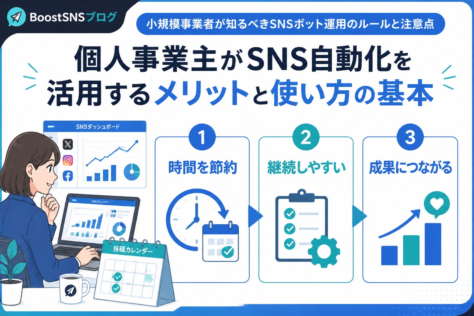 SNS自動化 個人事業主がSNS自動化を活用するメリットと使い方の基本