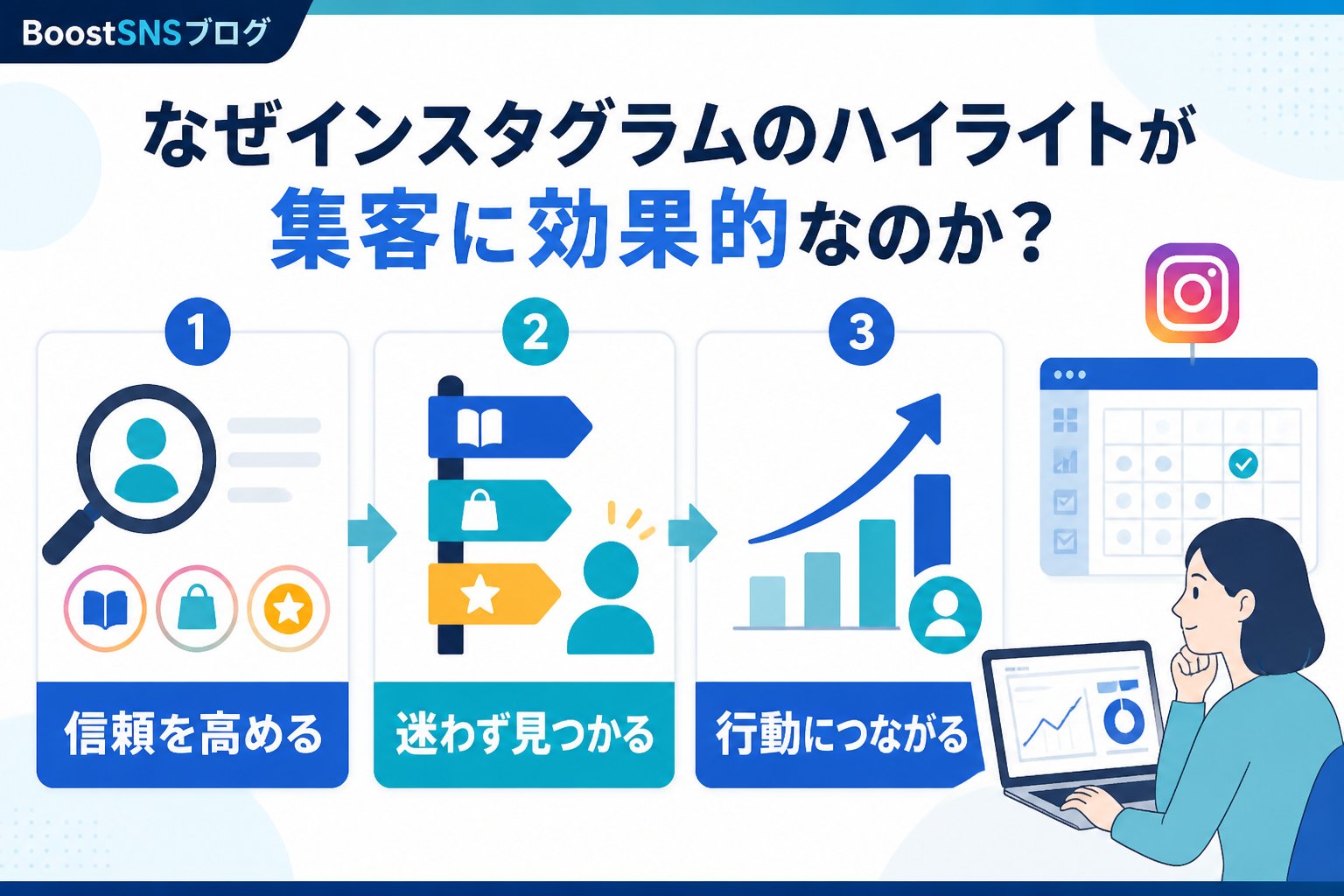 集客ノウハウ なぜインスタグラムのハイライトが集客に効果的なのか？