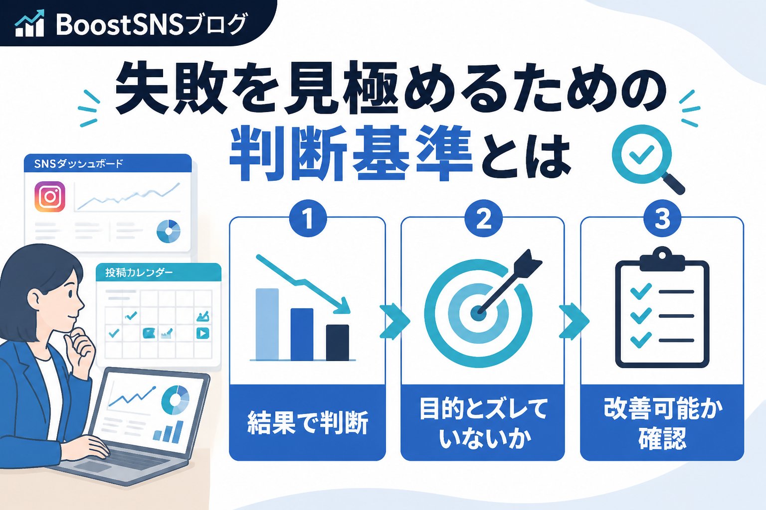 集客ノウハウ 失敗を見極めるための判断基準とは