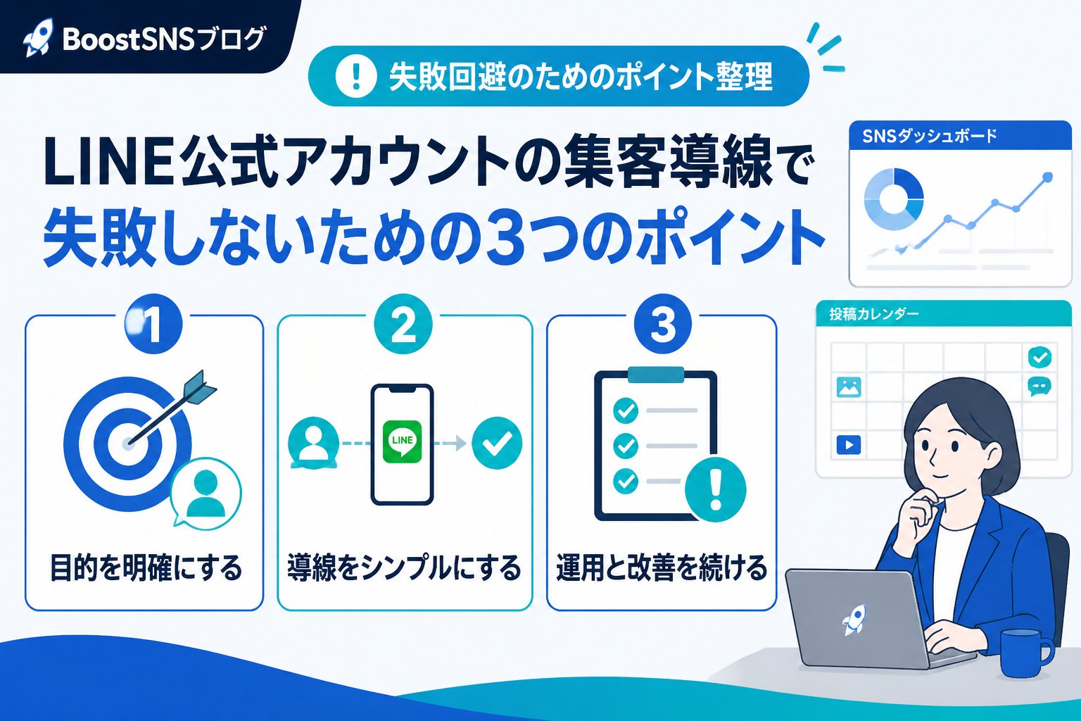 集客ノウハウ 失敗回避のためのポイント整理