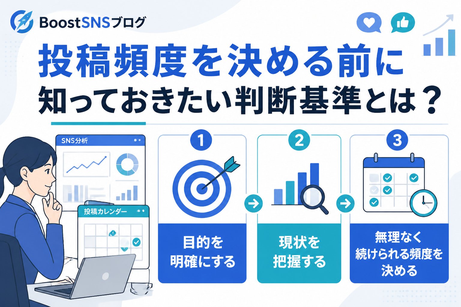 アカウント運用 投稿頻度を決める前に知っておきたい判断基準とは？