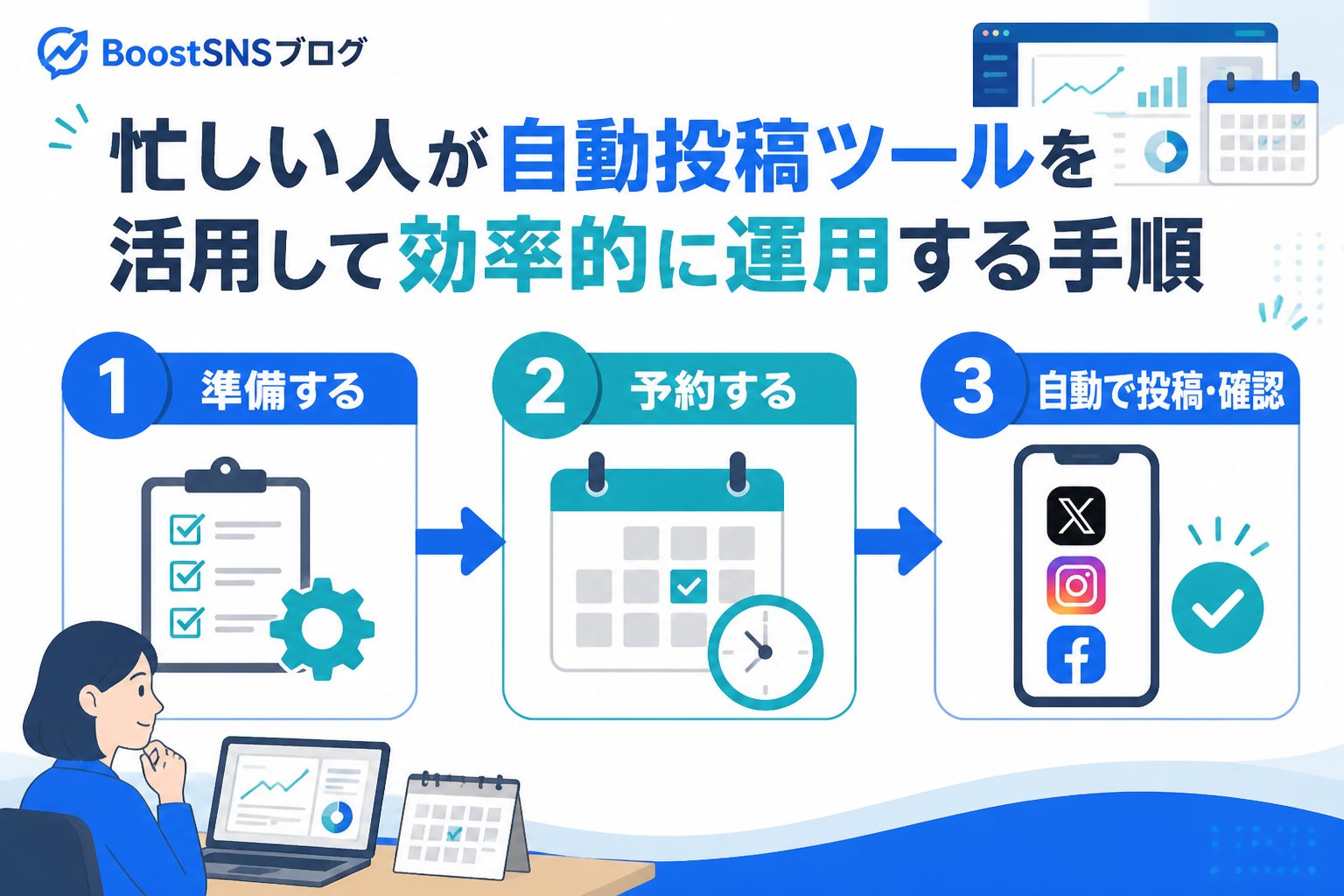 SNS自動化 忙しい人が自動投稿ツールを活用して効率的に運用する手順