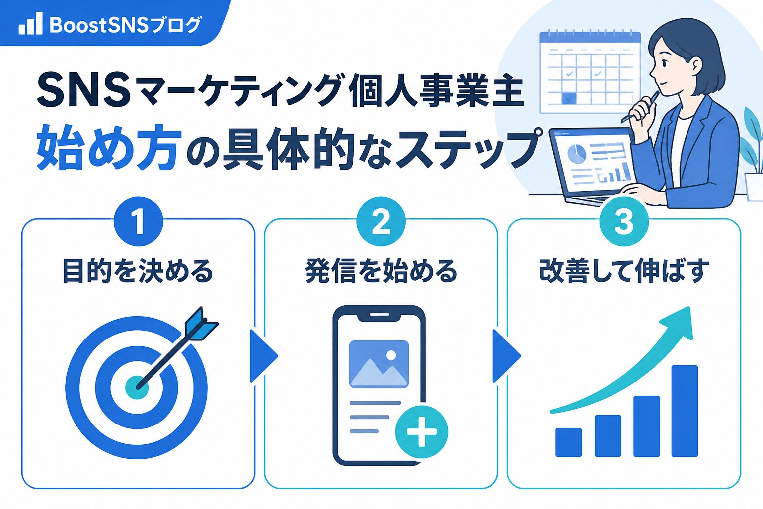 SNSマーケティング SNSマーケティング個人事業主始め方の具体的なステップ