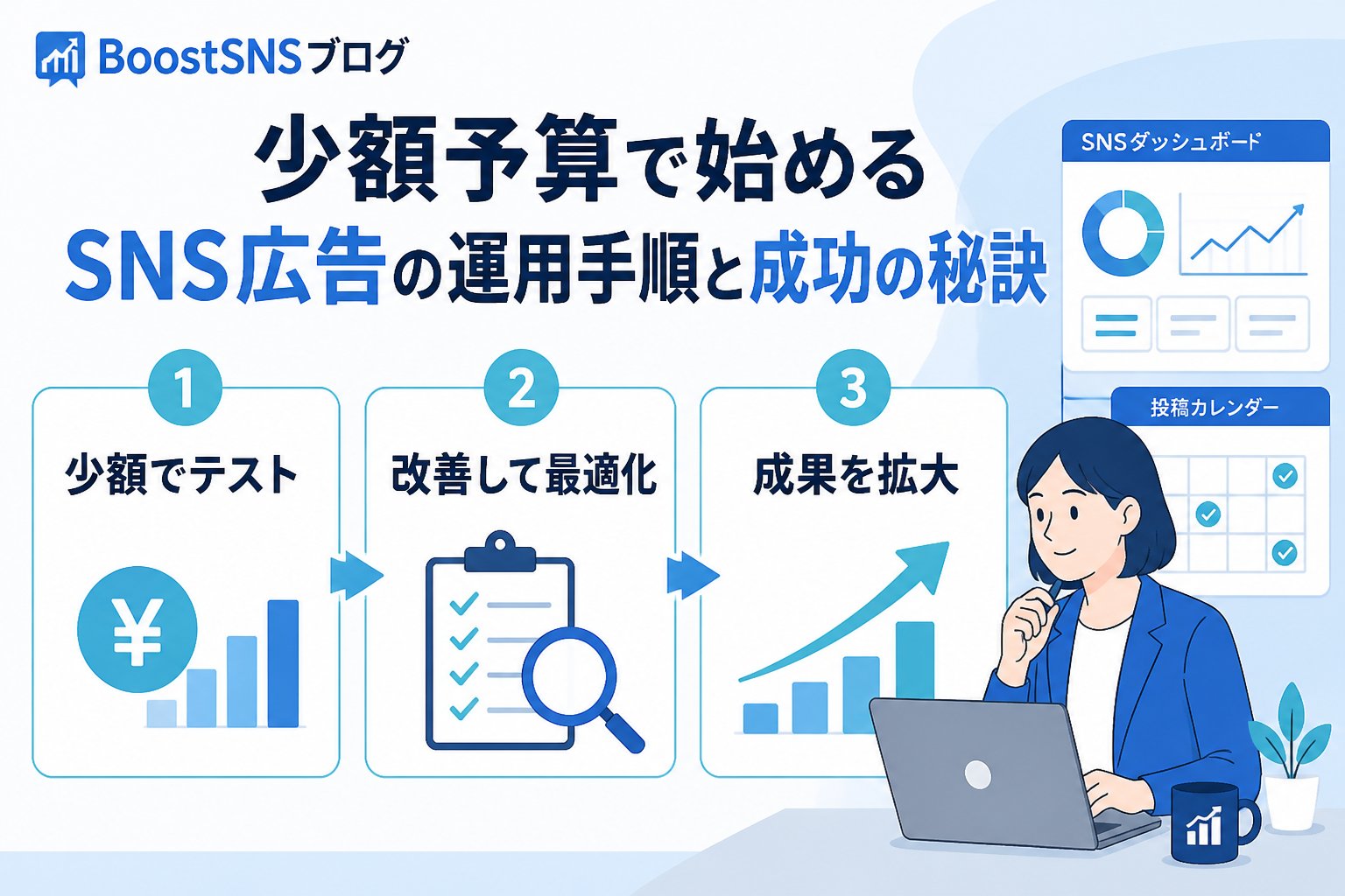 SNSマーケティング 少額予算で始めるSNS広告の運用手順と成功の秘訣