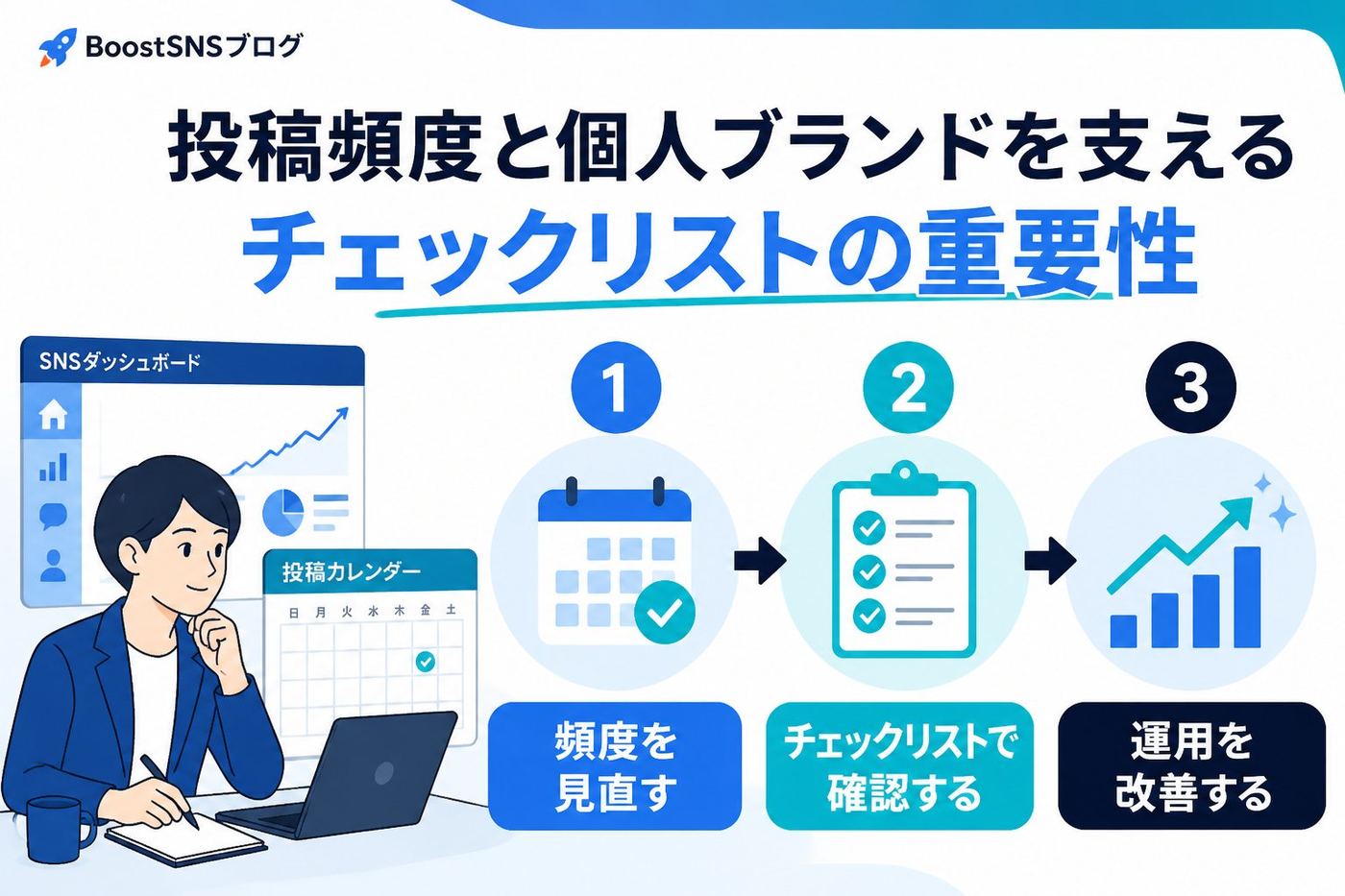 アカウント運用 投稿頻度と個人ブランドを支えるチェックリストの重要性